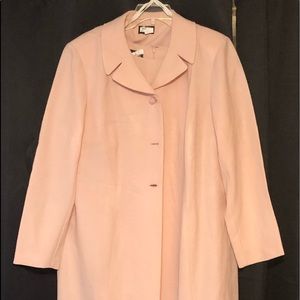 Ladies 3 Button, 2 Piece Set (jacket & dress) with Back Zipper